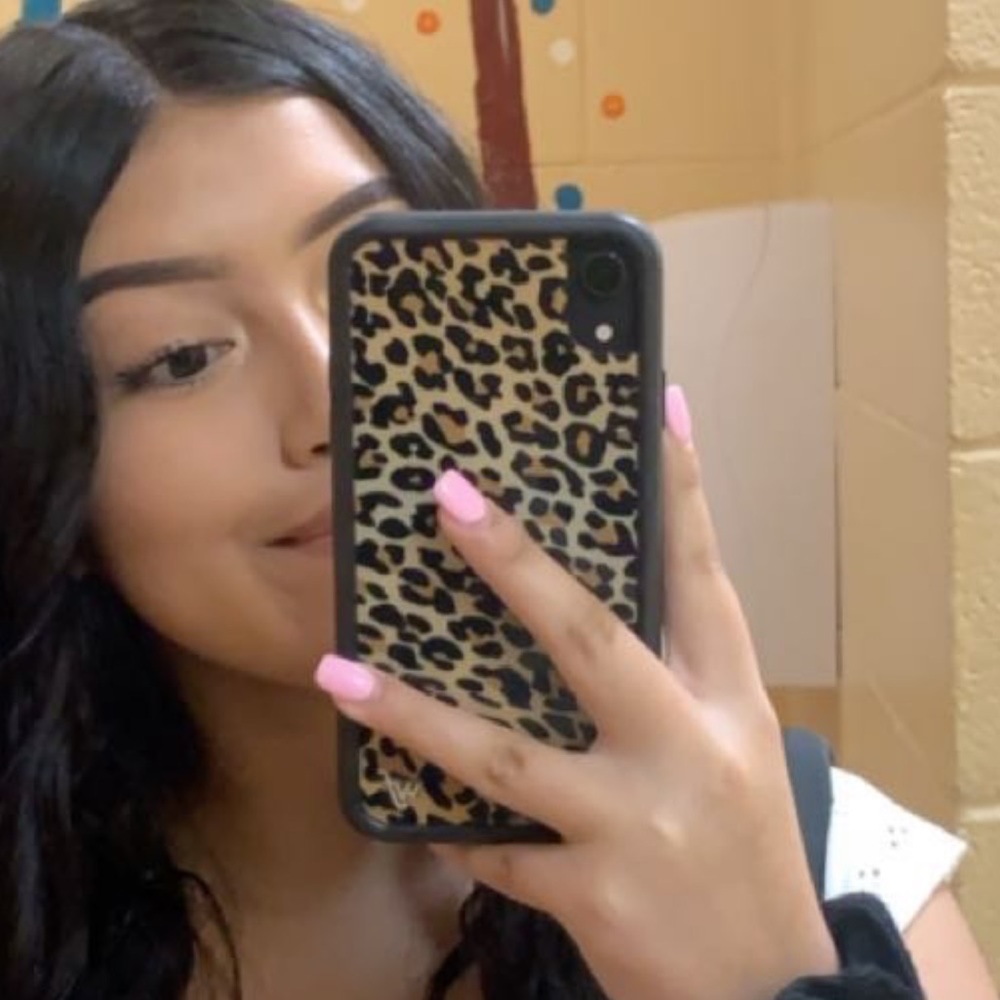 Leopard Iphone XR Wildflower Case